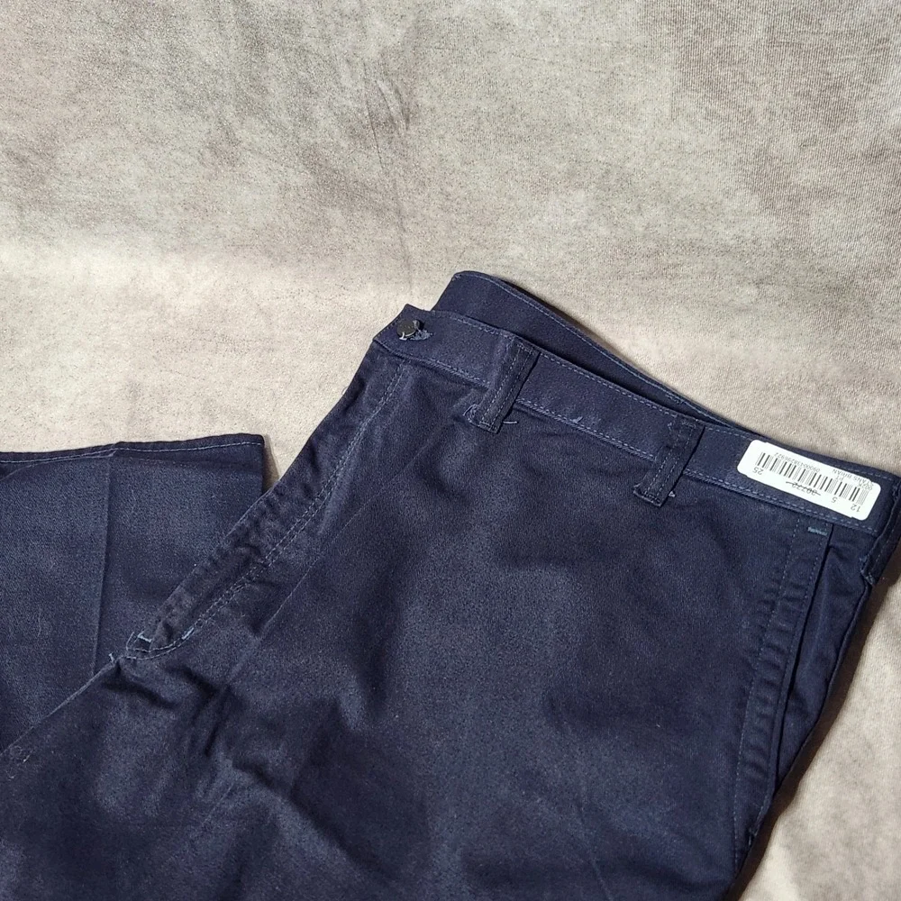 men's CARHARTT FR Navy Blue Flame Fire Resistant Cheyenne‎ Twill Pants 54x30 New